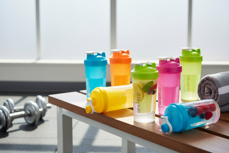 Fitness Shaker Bottles & Sports Water Bottles